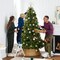 Best Choice Products Premium Hinged Nordic Fir Christmas Tree Holiday Decoration w/ Foldable Metal Base​
